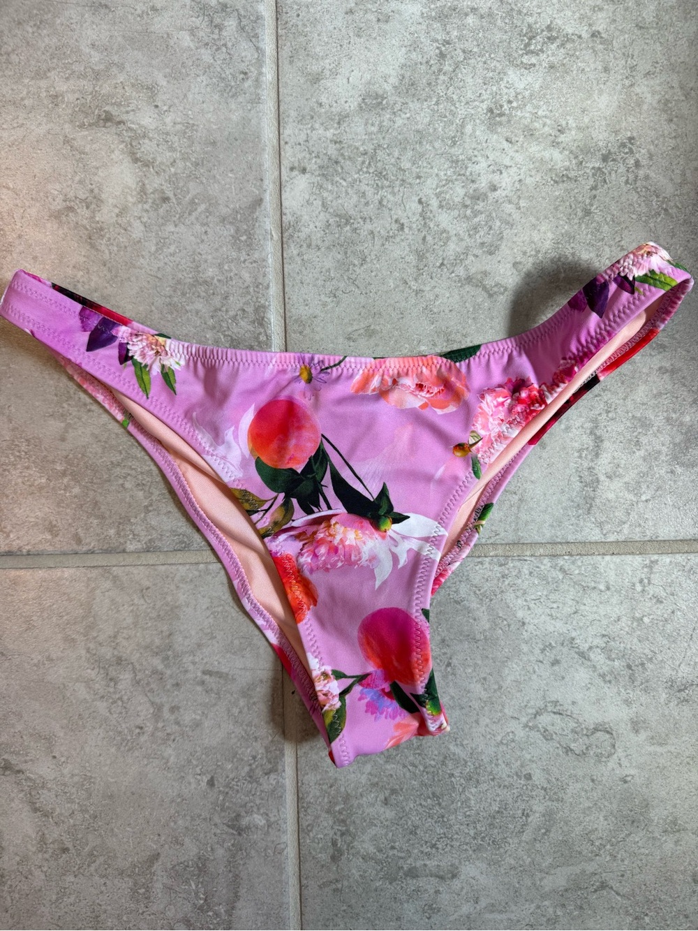 Victoria's Secret Pink Floral Bikini Bottoms